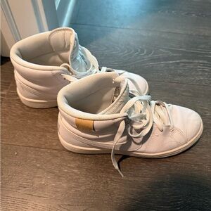 Nike White Sneakers with Classic Design